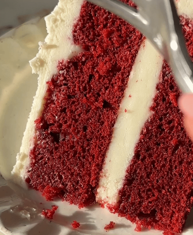 Red Velvet Cake with Cream Cheese Frosting