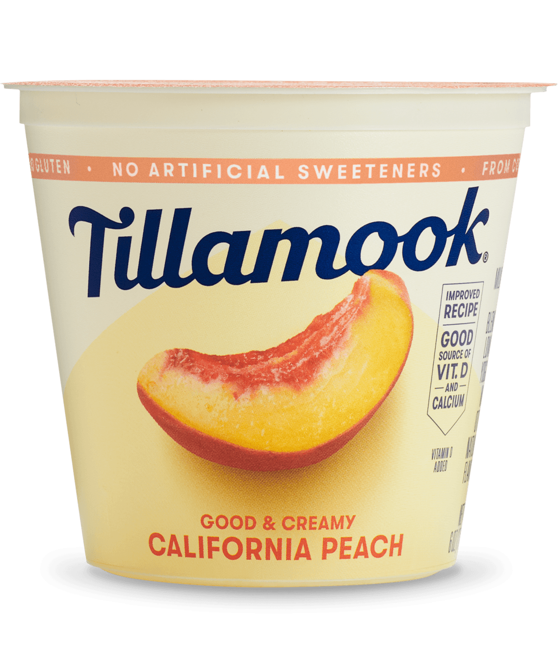 California peach lowfat yogurt image 2025