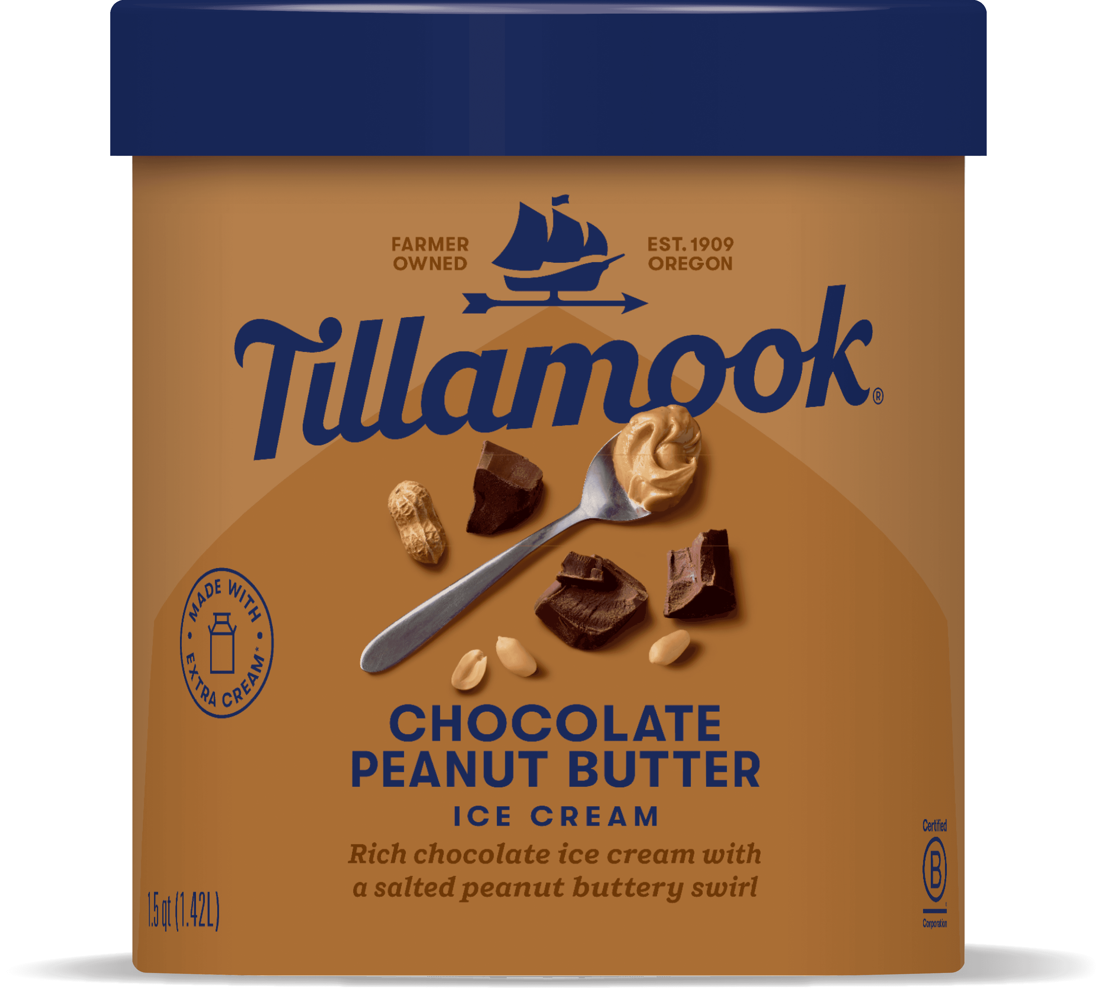 Chocolate Peanut Butter Ice Cream