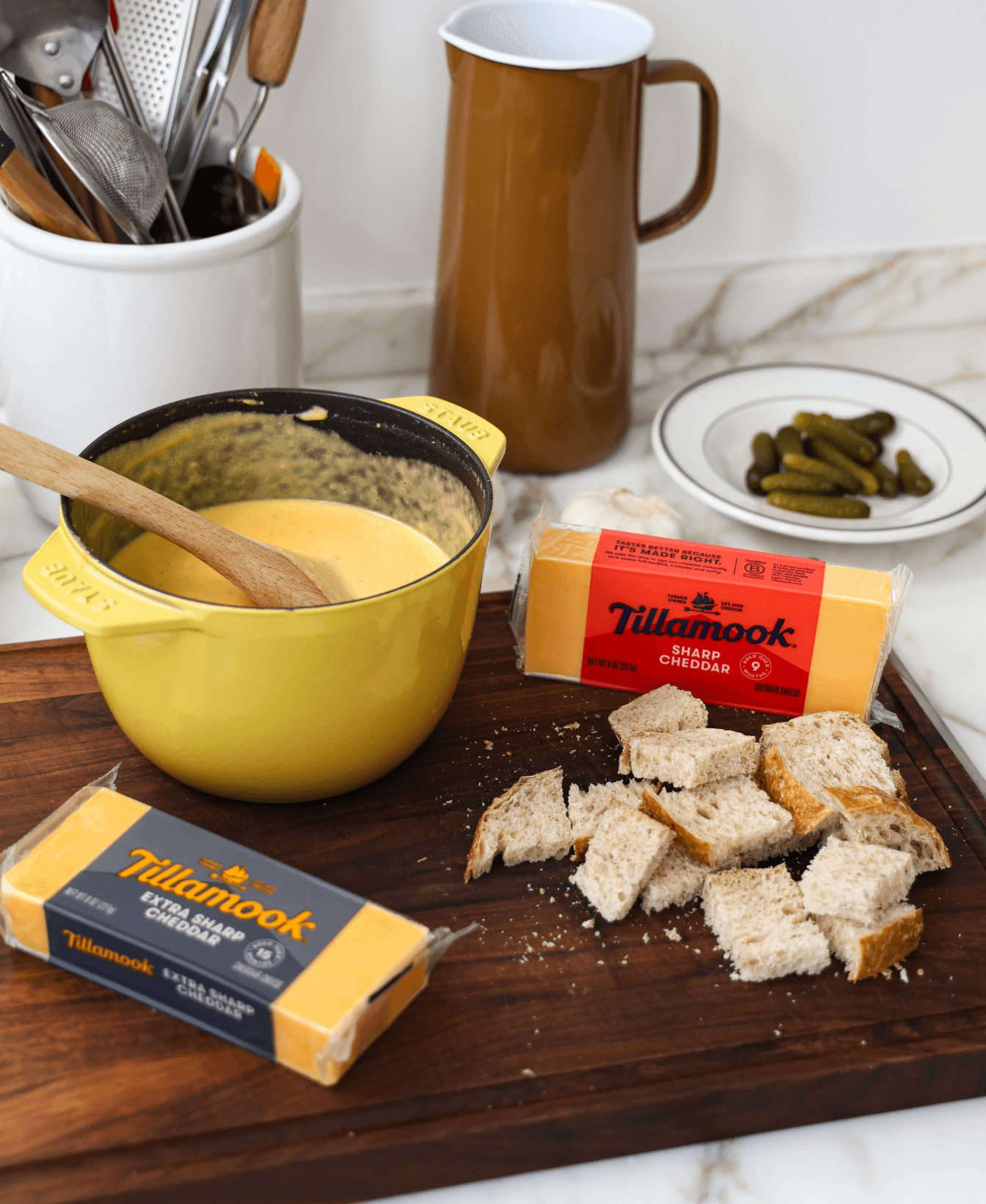 Movie Night Cheese Fondue