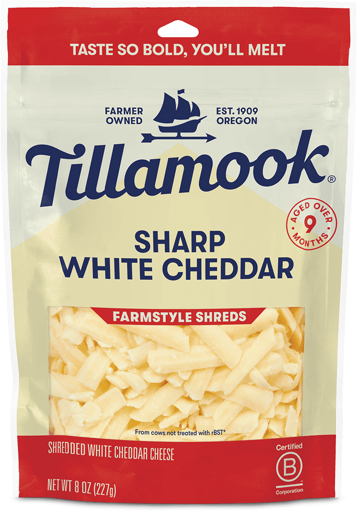 Shredded Sharp White Cheddar Cheese