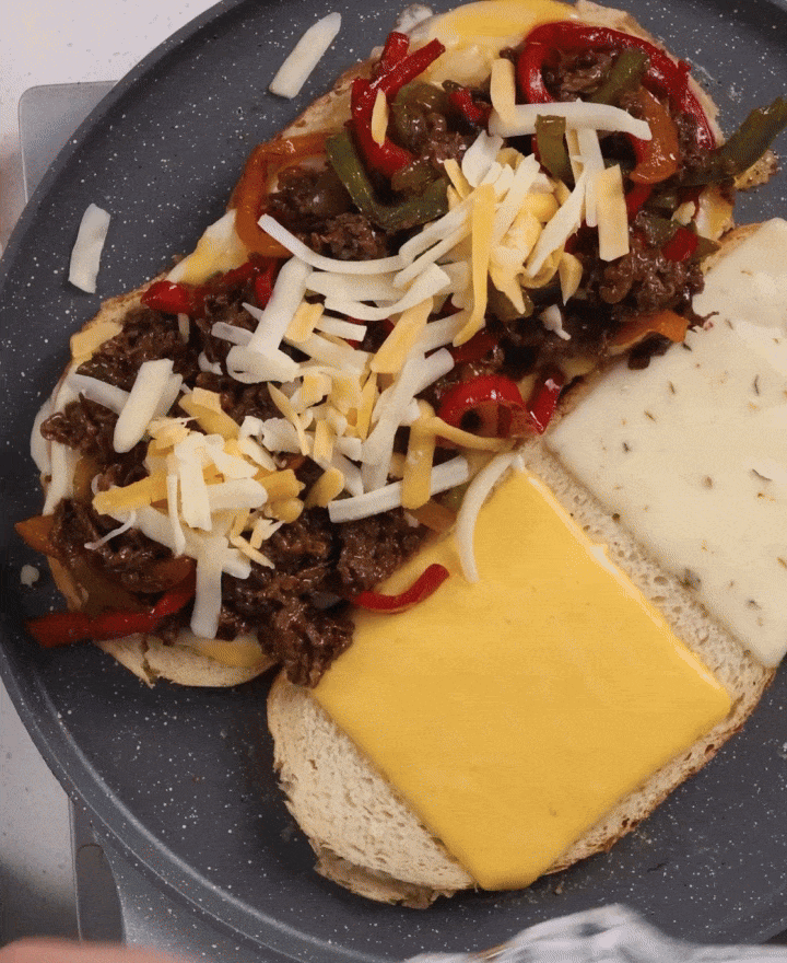 Fajita Grilled Cheese