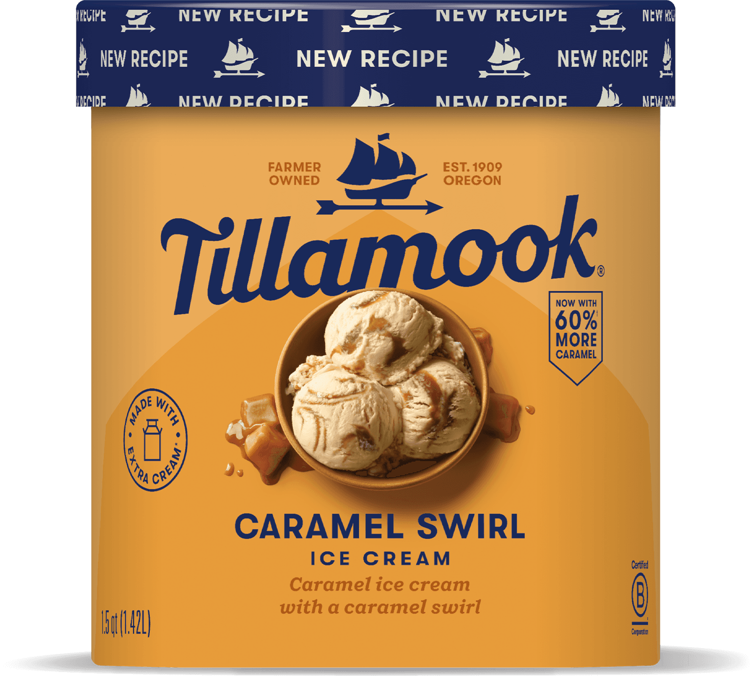 Caramel Swirl Ice Cream