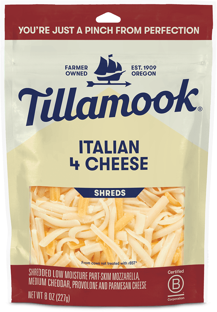 Shredded Italian 4 Cheese Fine Cut