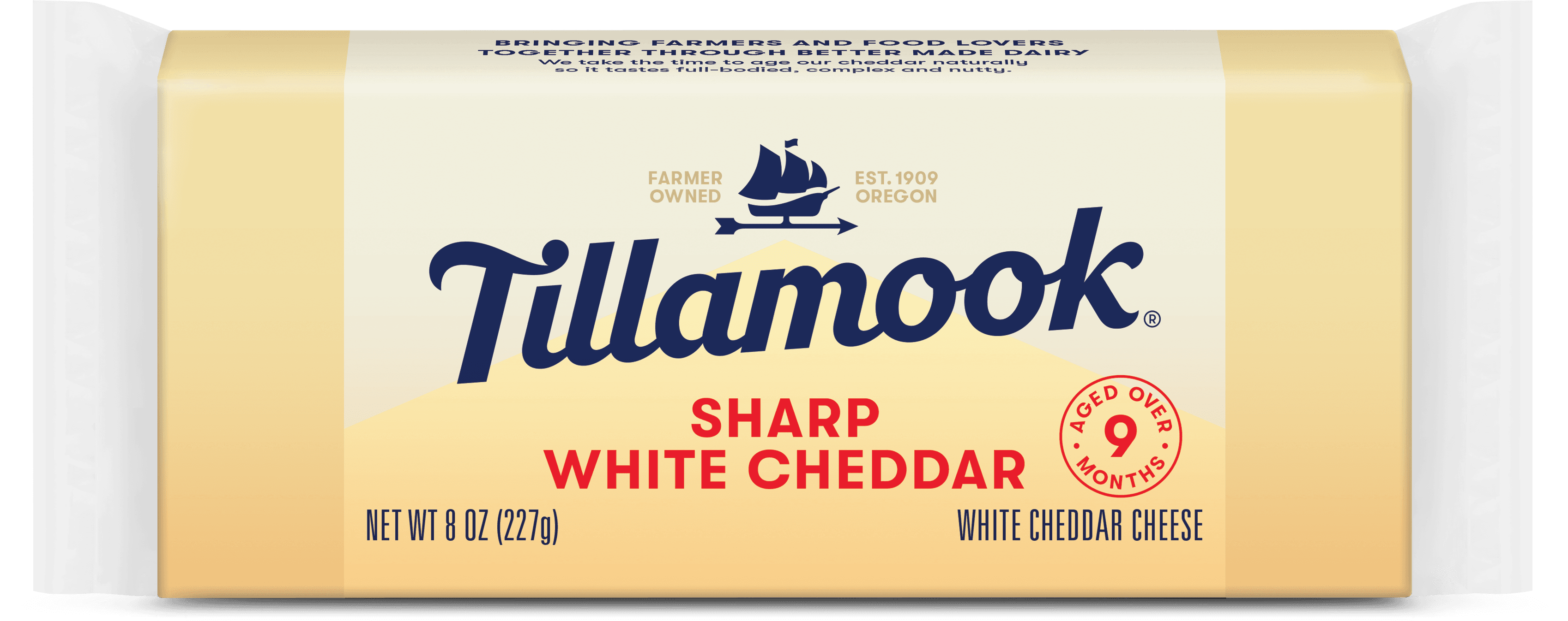 Sharp White Cheddar Cheese Block