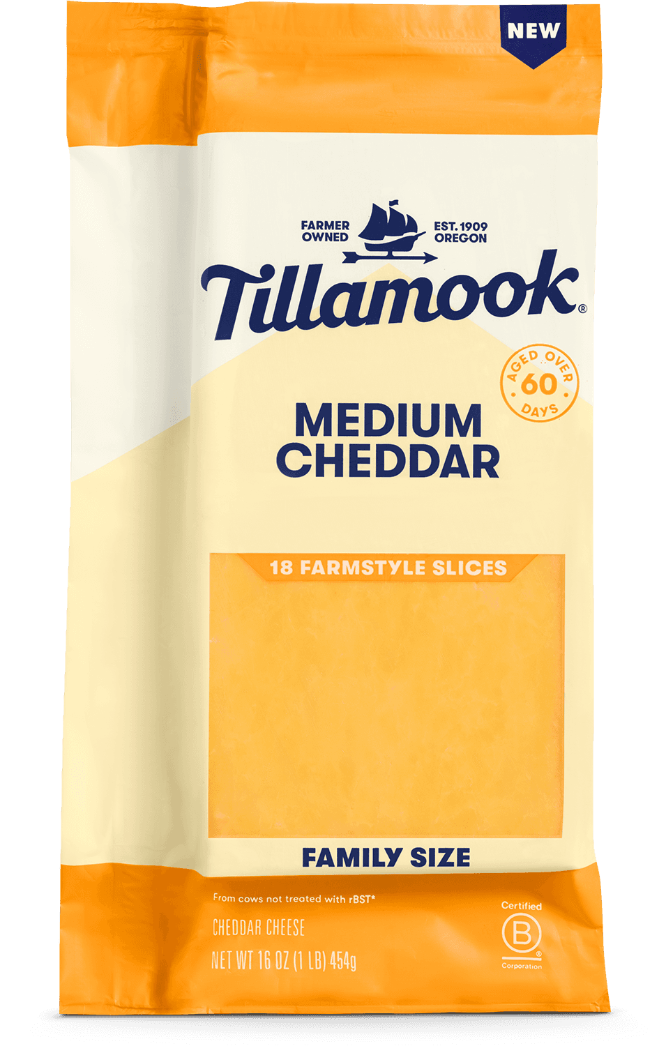 Medium Cheddar Cheese Slices