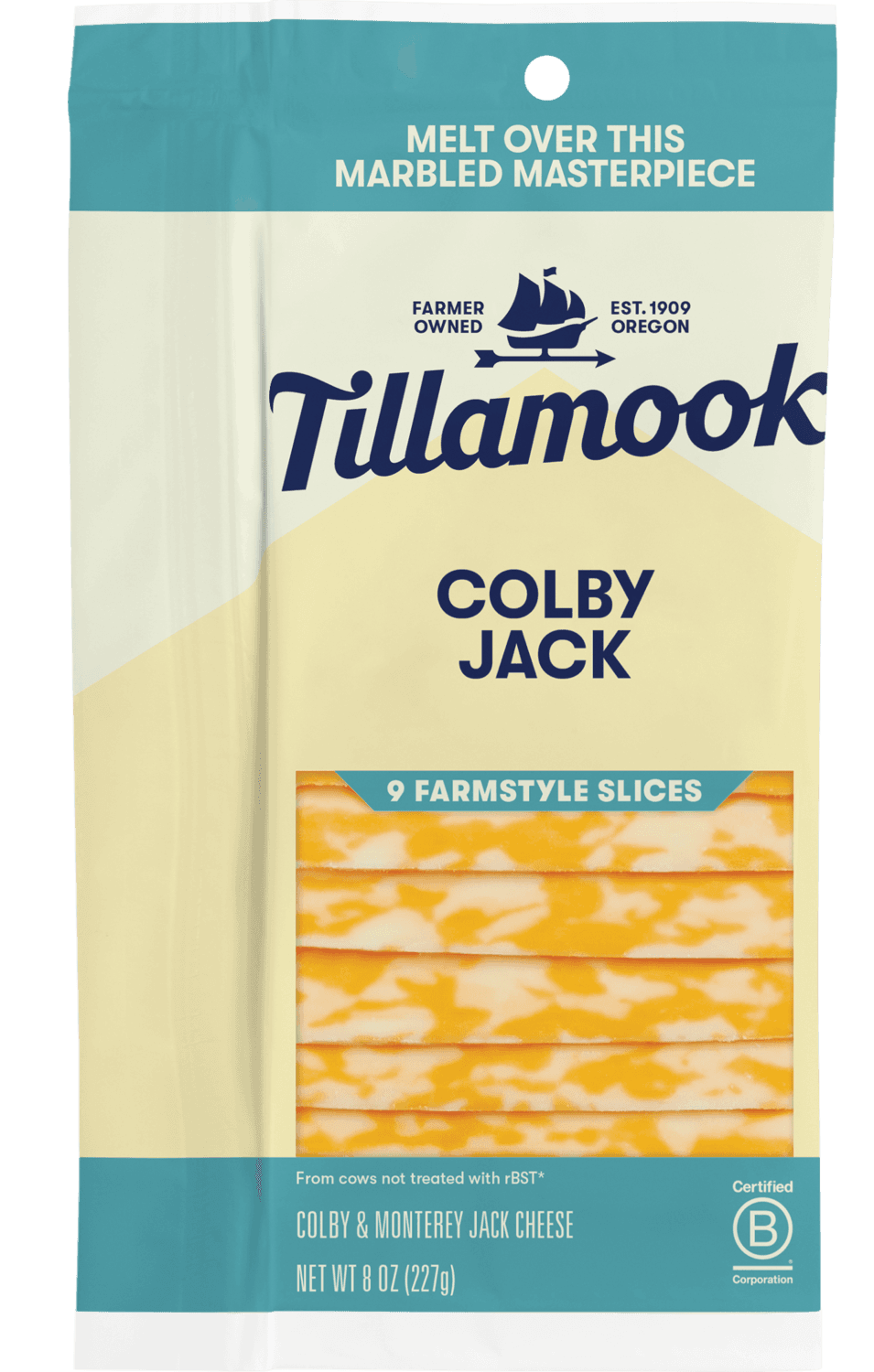 Colby Jack Cheese Slices