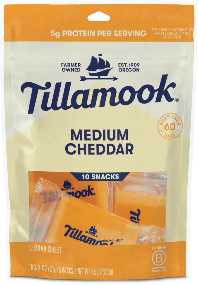 Medium Cheddar Cheese Portions