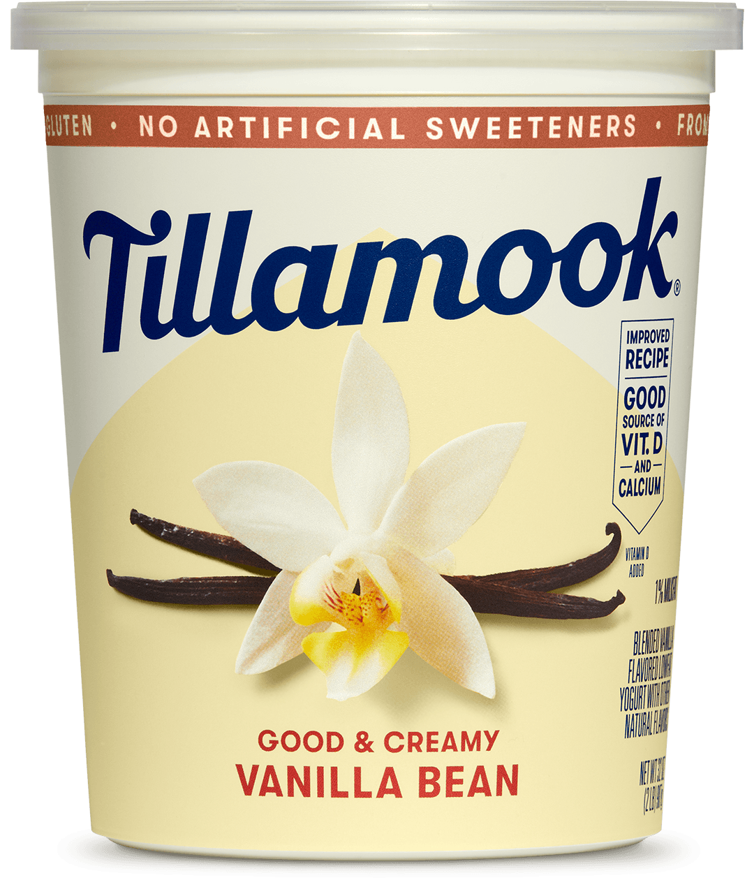 Vanilla Bean Lowfat Yogurt Tub 2025