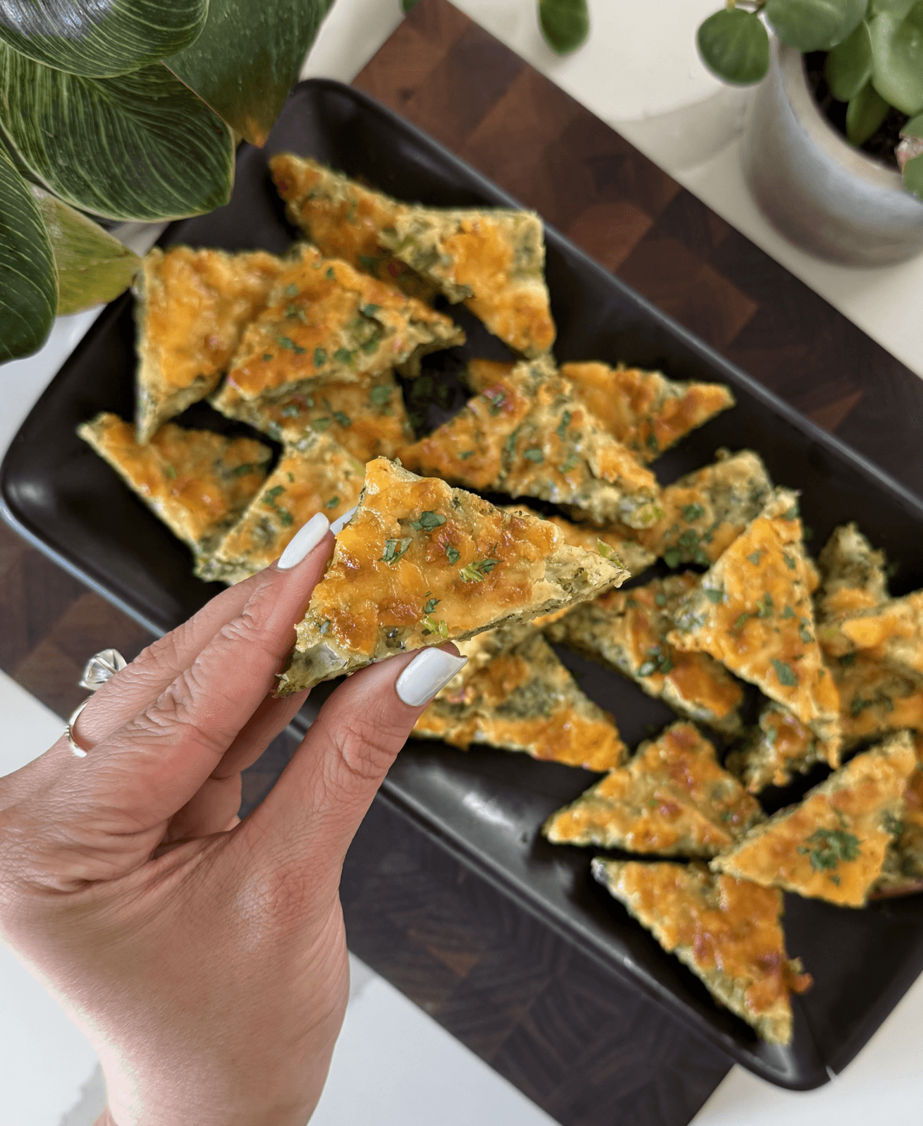 Cheesy Broccoli Cheddar Bites hero image slide 1